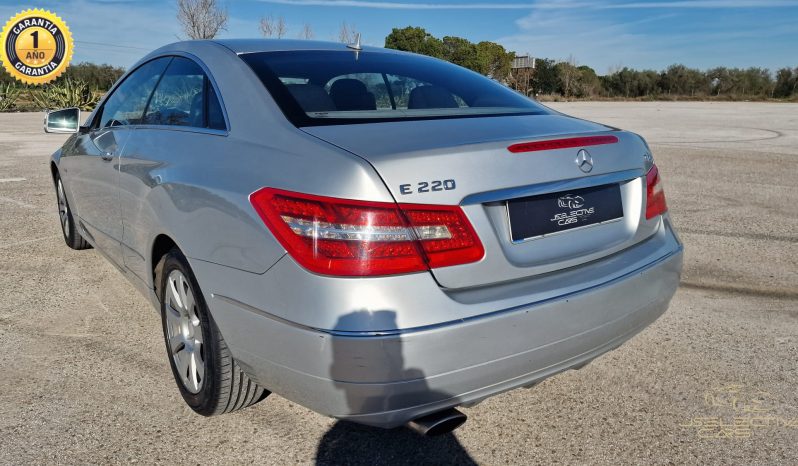 Mercedes Benz E220d Coupe Avantgarde lleno